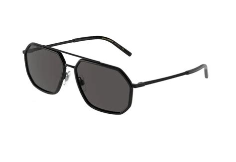 Dolce & Gabbana DG 2285 Matte Black/Dark Grey 60/15/145 .